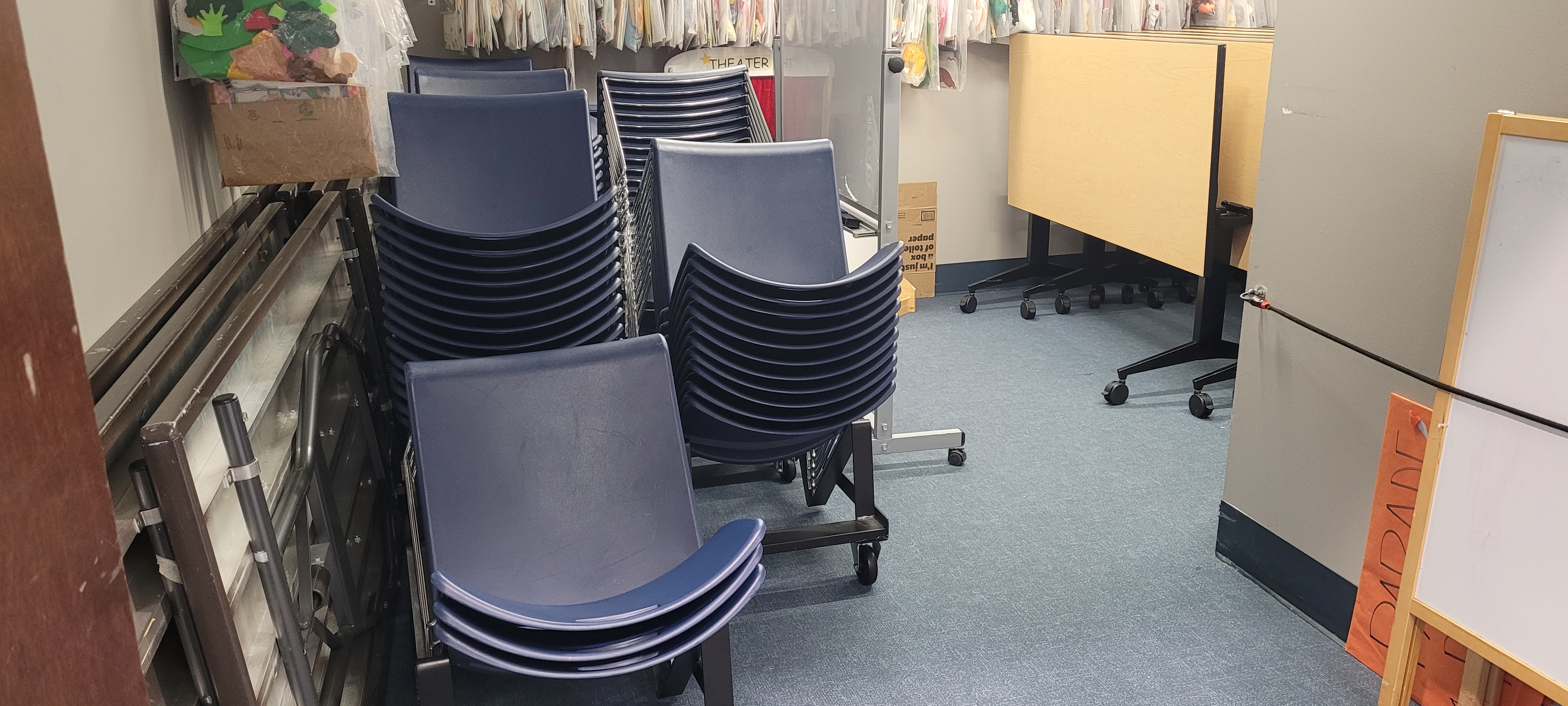 Cumming Library Chair and Table Storage 1