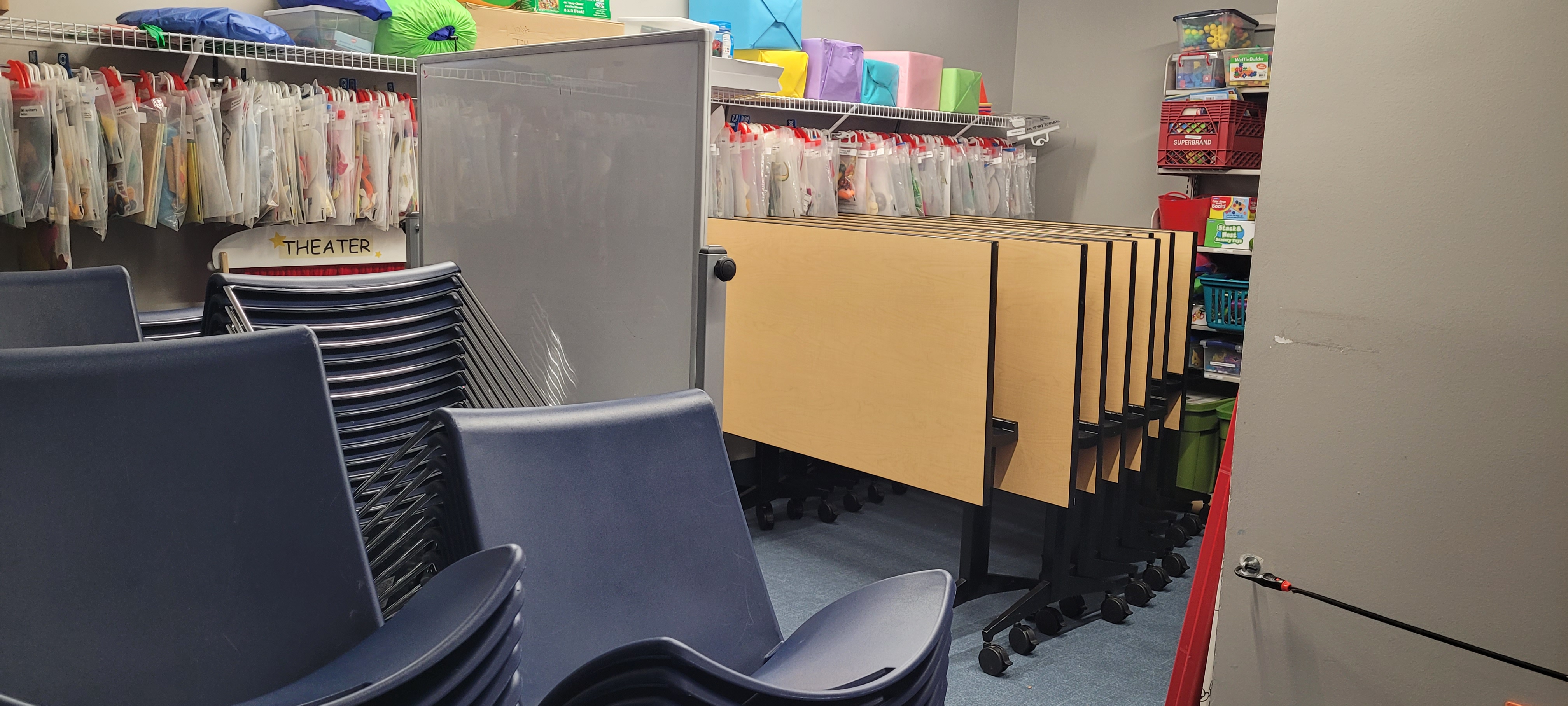 Cumming Library Chair and Table Storage 2