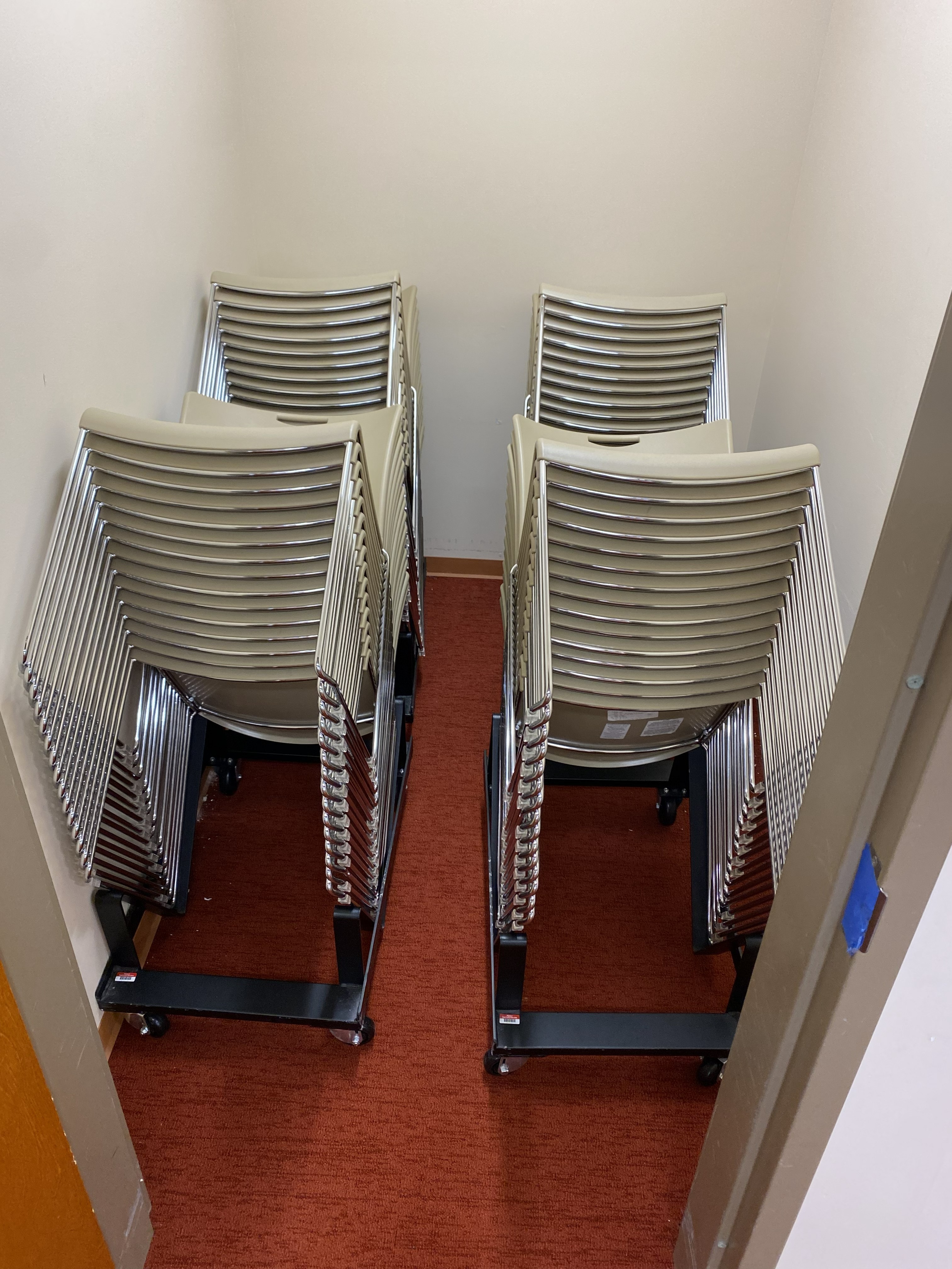 Sharon Forks Library Chair and Table Storage 2